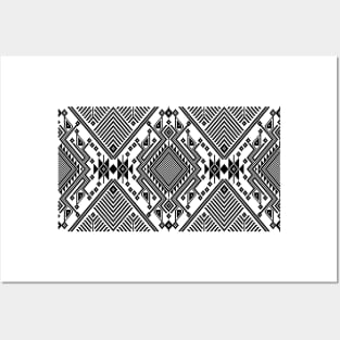 ethnic pattern Posters and Art